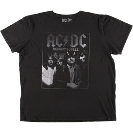 古着 AC/DC エーシーディーシー バンドTシャツ バンT メンズXL /eaa445960 【中古】 【240503】