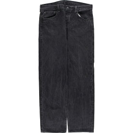 古着 リーバイス Levi's 501 ブラックデニム ストレートデニムパンツ メンズw36 /eaa446013 【中古】 【240512】