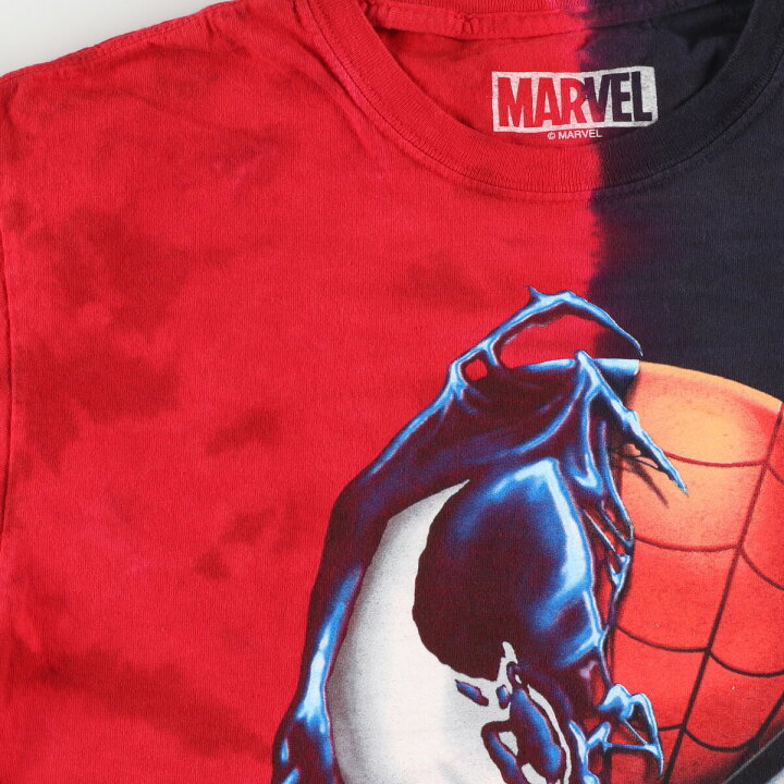 楽天市場】古着 SPIDER MAN スパイダーマン タイダイ柄 キャラクター  