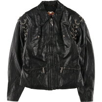 楽天市場】harley davidson シングルライダースジャケットの通販