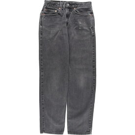 古着 00'S リーバイス Levi's 550 ブラックデニム テーパードデニムパンツ メンズw30 /eaa448763 【中古】 【240524】