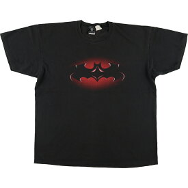 古着 90'S ワーナーブラザース WARNER BROS BATMAN and ROBIN 映画 ムービーTシャツ USA製 メンズXXL ヴィンテージ /eaa450348 【中古】 【240526】