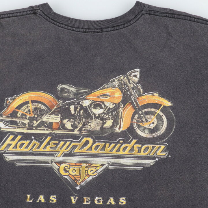 楽天市場】古着 ハーレーダビッドソン Harley-Davidson CAFE LAS VEGAS  