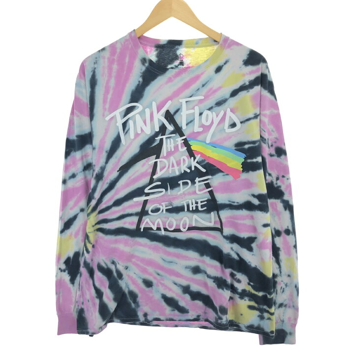 楽天市場】古着 PINK FLOYD ピンクフロイド タイダイ柄 ロンT バンドT 
