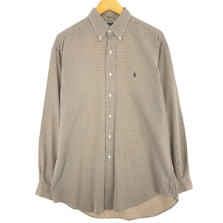 楽天市場】古着 ラルフローレン Ralph Lauren BLAKE 長袖 ボタンダウン 