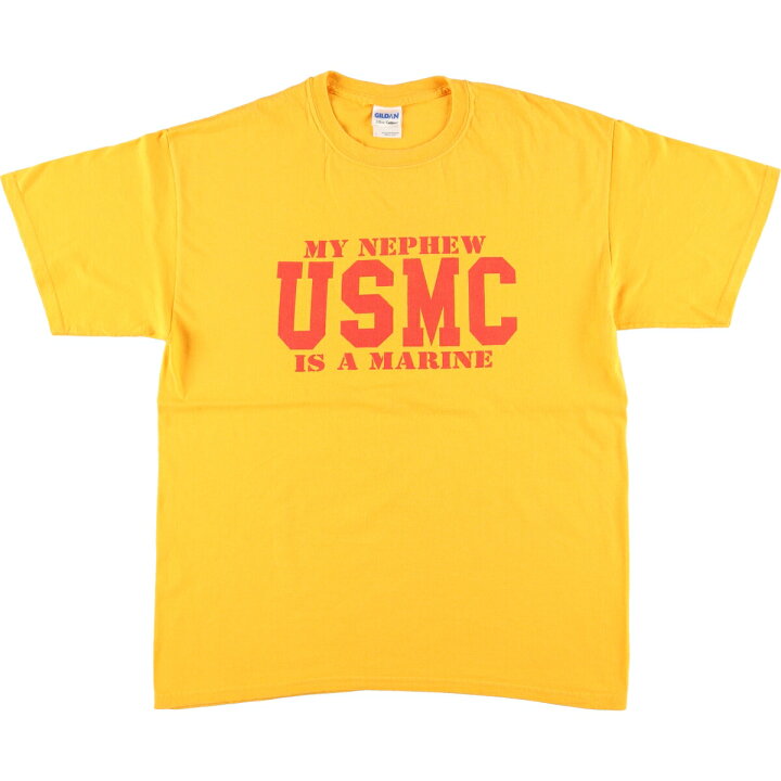 楽天市場】古着 ギルダン GILDAN USMC ミリタリープリントTシャツ 