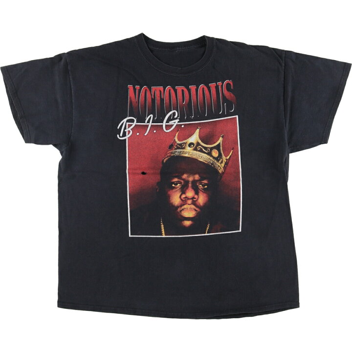 楽天市場】古着 NOTORIOUS BIG ノートリアスビービッグ ラップTシャツ 
