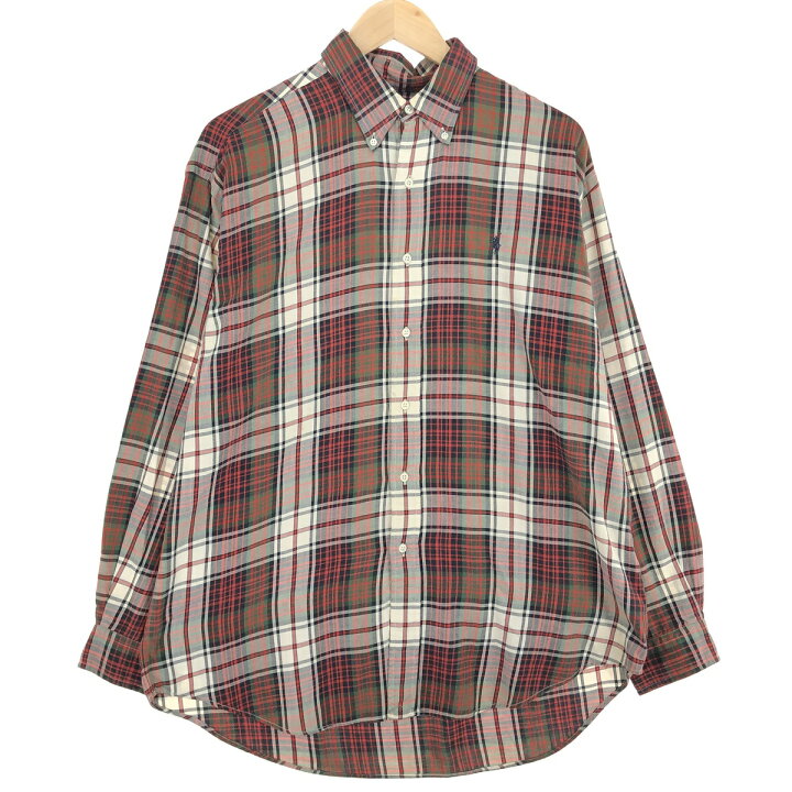 楽天市場】古着 ラルフローレン Ralph Lauren BLAIRE 長袖 ボタン 