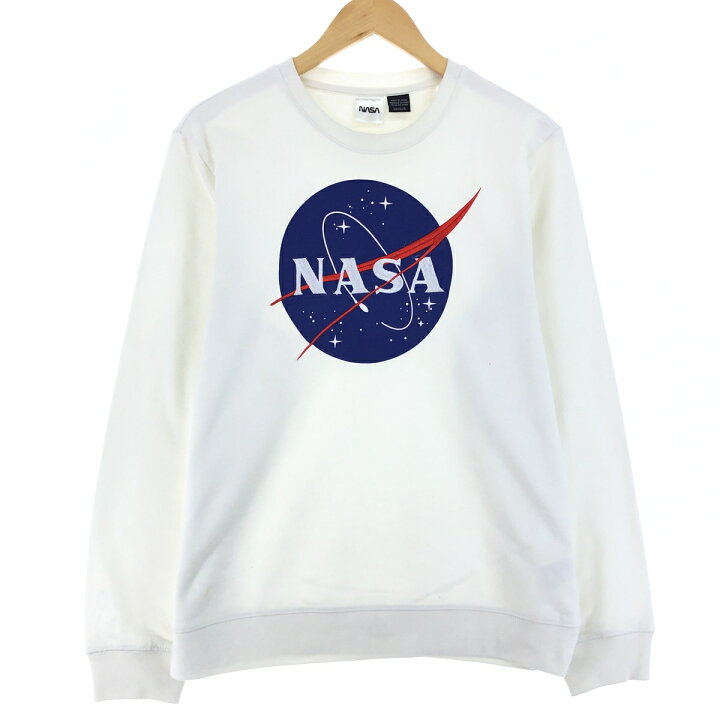 楽天市場】古着 NASA ナサ アドバタイジング スウェットシャツ 