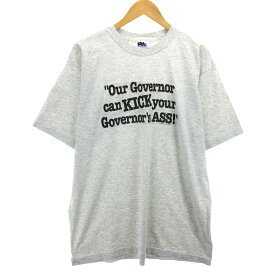 古着 ROYAL AVALON メッセージプリントTシャツ メンズXL相当 /eaa461500 【中古】 【240711】 【SS2509_30】