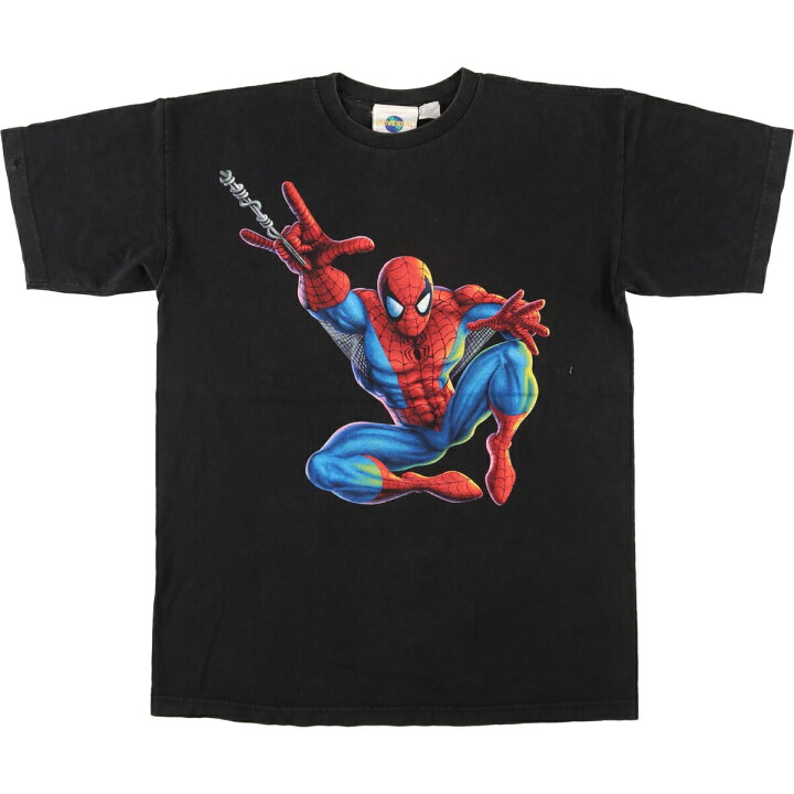 楽天市場】古着 UNIVERSAL STUDIOS SPIDER MAN スパイダーマン 大判  