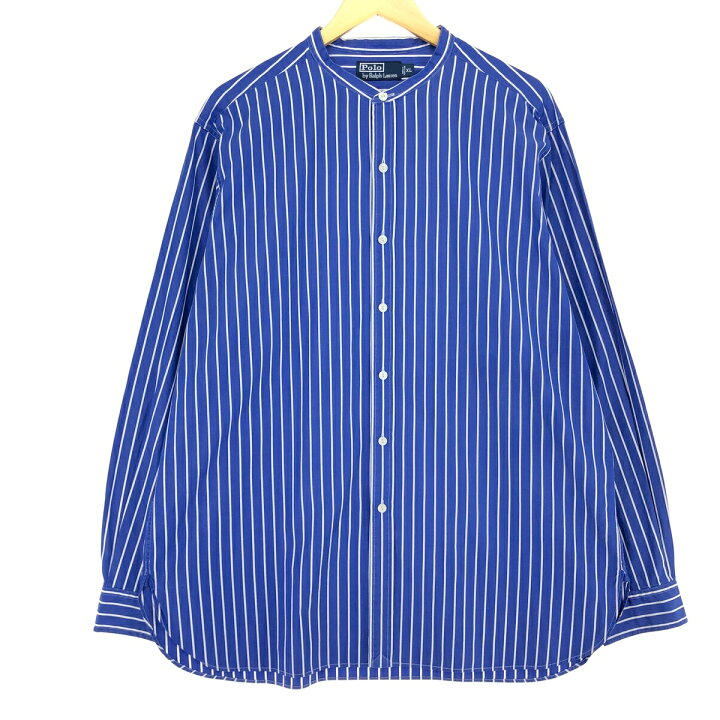 楽天市場】古着 ラルフローレン POLO by Ralph Lauren バンドカラー 