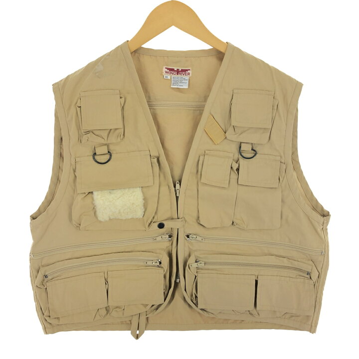 楽天市場】古着 WIND RIVER フィッシングベスト メンズXL /eaa465278 