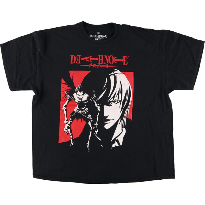 楽天市場】古着 DEATH NOTE デスノート キャラクタープリントTシャツ 