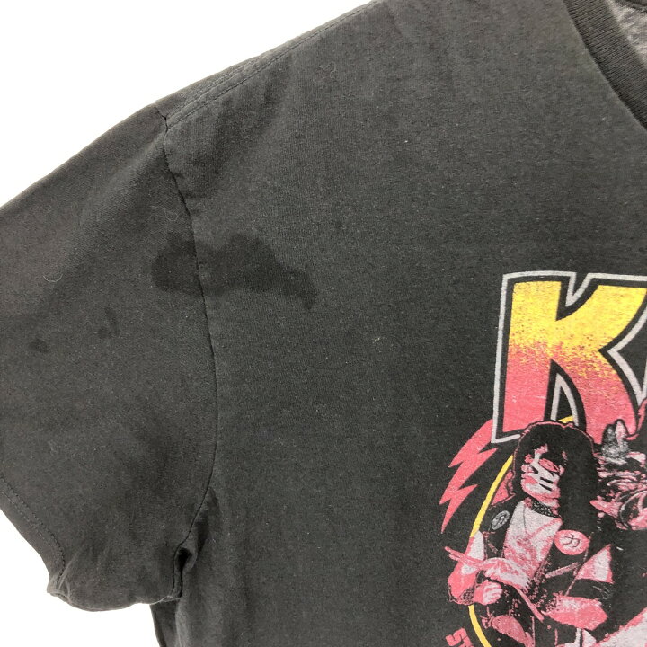 楽天市場】古着 KISS キッス バンドTシャツ バンT メンズXXL相当  
