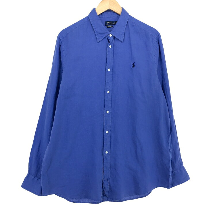 楽天市場】古着 ラルフローレン POLO RALPH LAUREN RELAXED FIT 長袖  