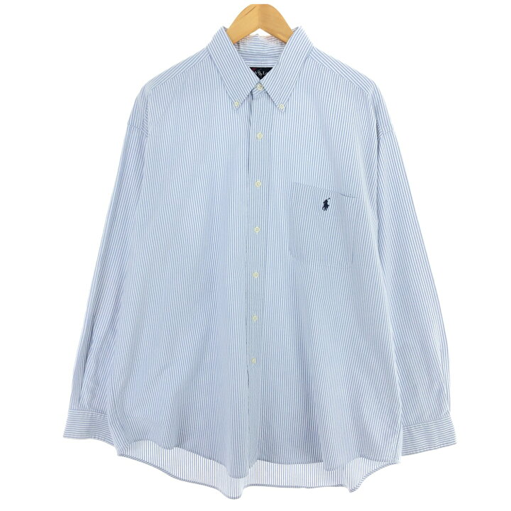 楽天市場】古着 ラルフローレン Ralph Lauren BIG SHIRT 長袖 ボタン  
