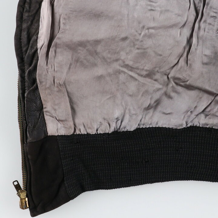 古着 60年代~ KIT CARSON スエードレザーブルゾン ひえ メンズL相当  