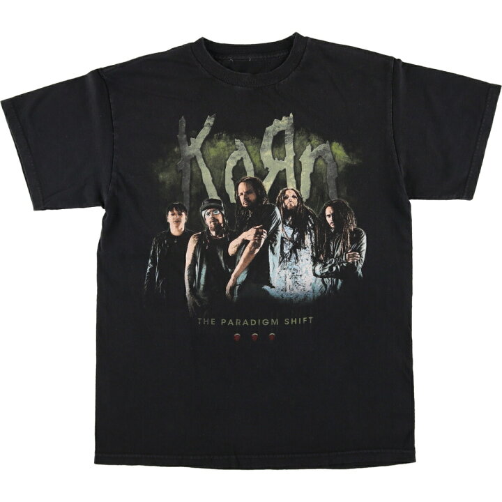 楽天市場】古着 KORN コーン バンドTシャツ バンT メンズM相当 