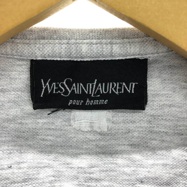 楽天市場】古着 イヴサンローラン Yves Saint Laurent 半袖 ポロシャツ 