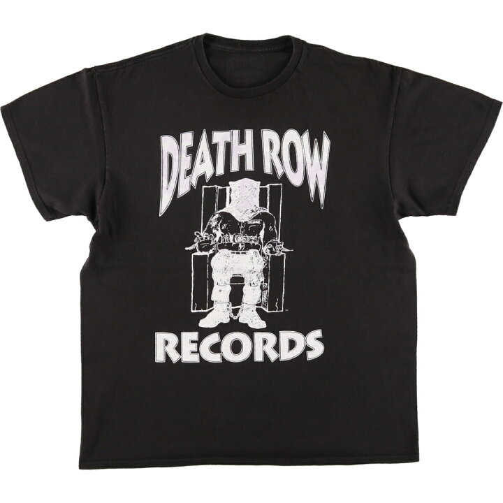 楽天市場】古着 DEATH ROW RECORDS デスロウレコード ラップTシャツ 