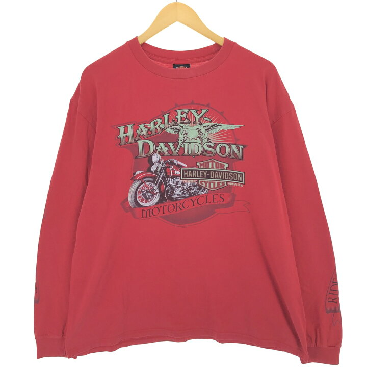 楽天市場】古着 ハーレーダビッドソン Harley-Davidson ロングTシャツ 
