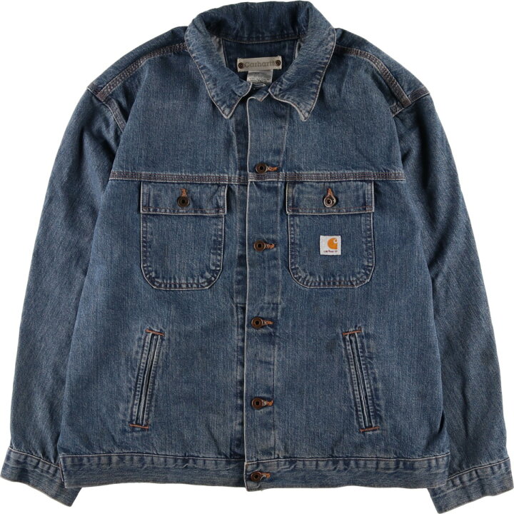 楽天市場】古着 カーハート Carhartt デニムジャケット Gジャン メンズ 