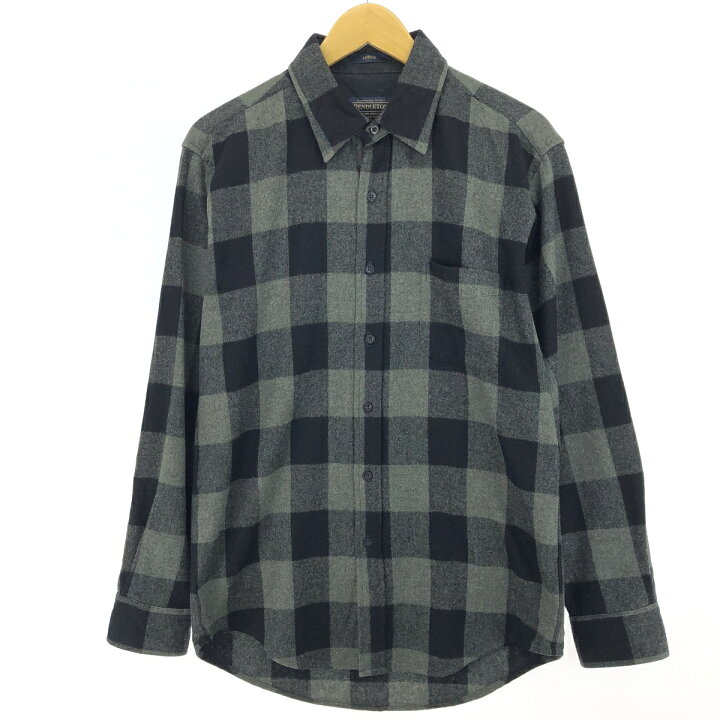 楽天市場】古着 ペンドルトン PENDLETON バッファローチェック ウール 