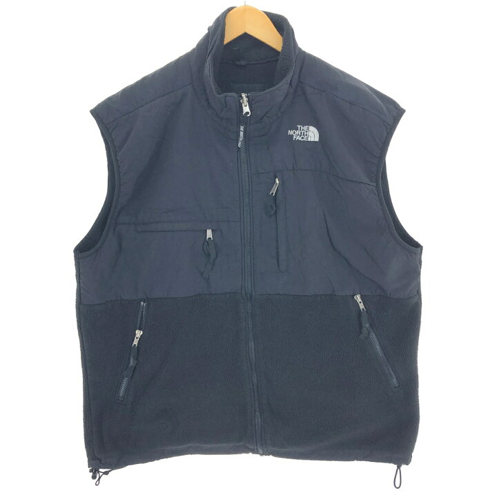 THE NORTH FACE ノースフェイス 黒 フリースベスト XL相当 ザ・ノース 