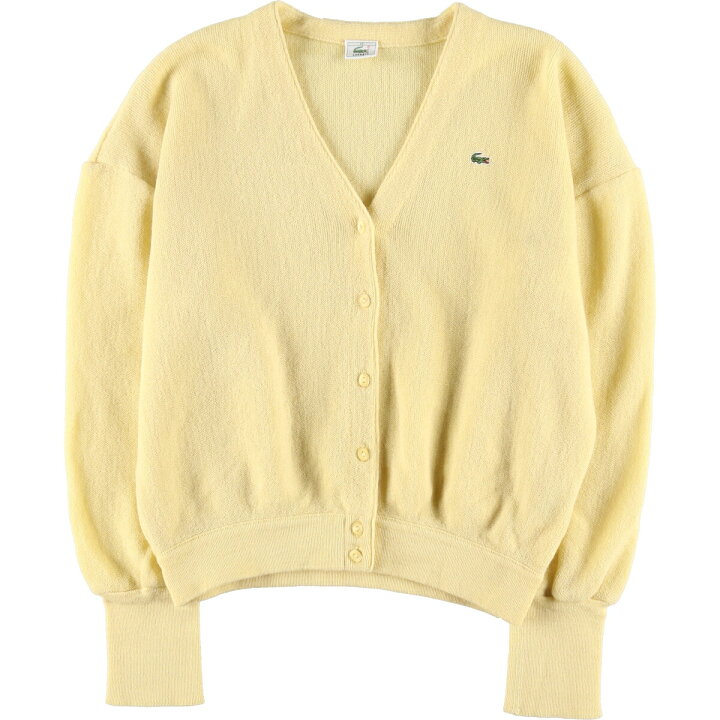 楽天市場】古着 ラコステ LACOSTE ウールニットカーディガン 40 