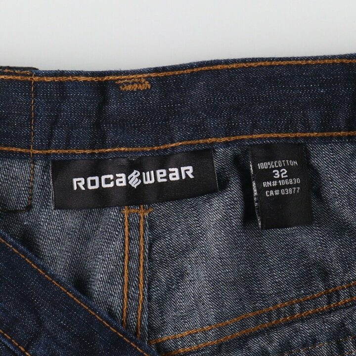 楽天市場】古着 濃紺 ロカウェア ROCA WEAR デニムショーツ ハーフ 