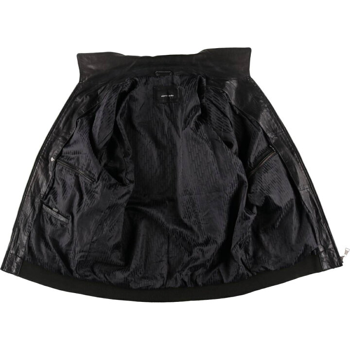 楽天市場】古着 ピエールカルダン Pierre Cardin レザーブルゾンタイプ  