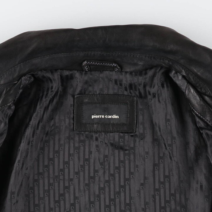 楽天市場】古着 ピエールカルダン Pierre Cardin レザーブルゾンタイプ  