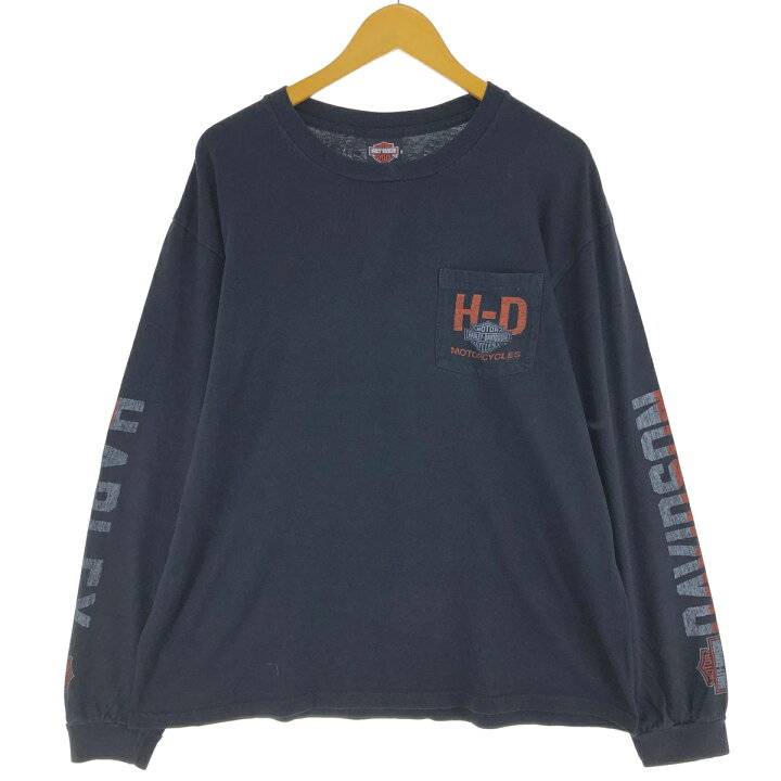 楽天市場】古着 ハーレーダビッドソン Harley-Davidson ロングTシャツ  