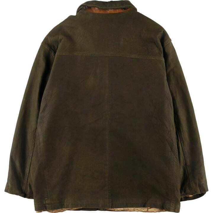 楽天市場】古着 ティンバーランド Timberland レザーブルゾンタイプ  