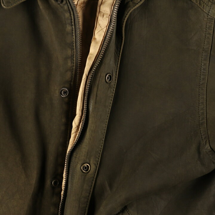 楽天市場】古着 ティンバーランド Timberland レザーブルゾンタイプ  