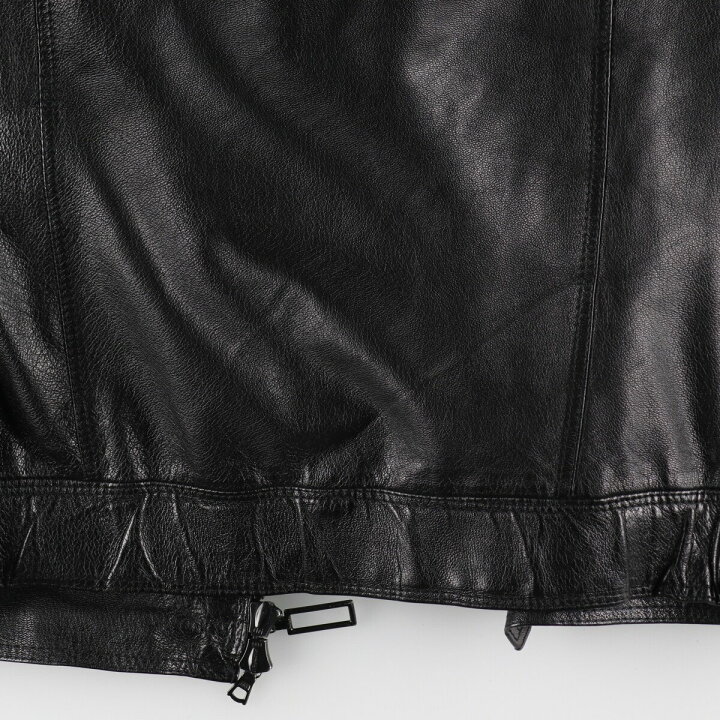 楽天市場】古着 Frey ライナー付き ポリスマンレザージャケット メンズ  