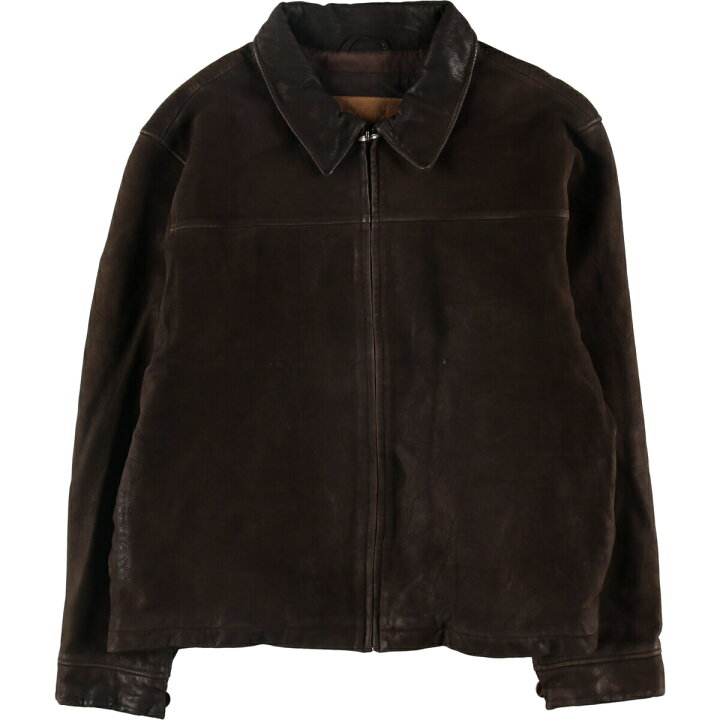 楽天市場】古着 ティンバーランド Timberland レザーブルゾンタイプ  