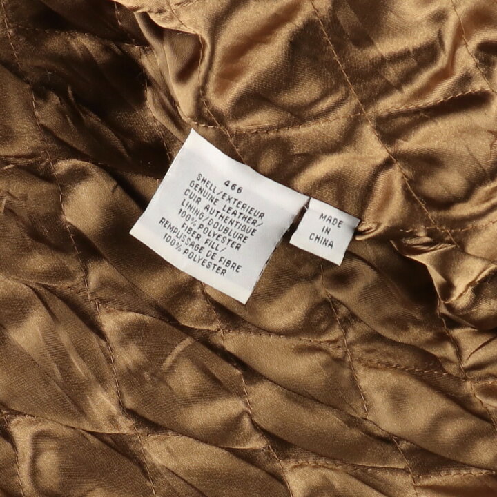 楽天市場】古着 WEATHERMAN レザーブルゾンタイプ メンズM相当  