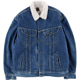 古着 80'S リー Lee デニムボアジャケット USA製 メンズM相当 ヴィンテージ /eaa508363 【中古】 【241221】 【SS2512_10】