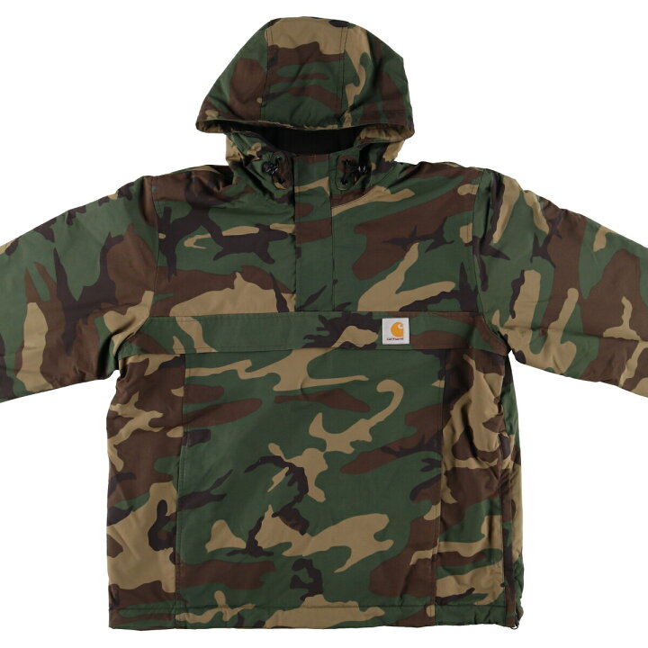 楽天市場】古着 カーハート Carhartt NIMBUS PULLOVER 迷彩柄 ウッド