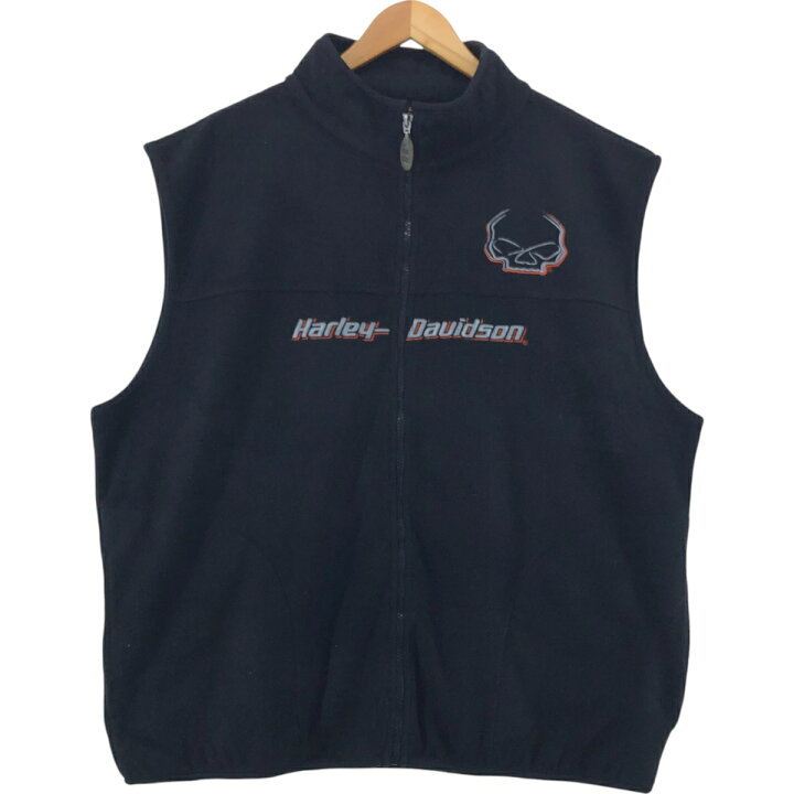 楽天市場】古着 ハーレーダビッドソン Harley-Davidson フリースベスト 