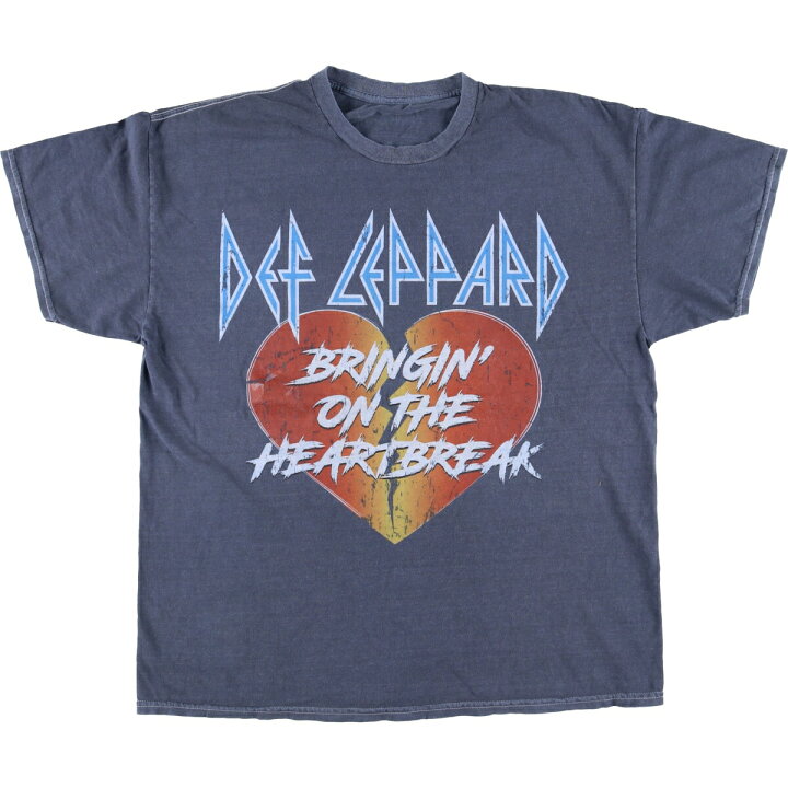 楽天市場】古着 DEF LEPPARD デフレパード バンドTシャツ バンT メンズ 