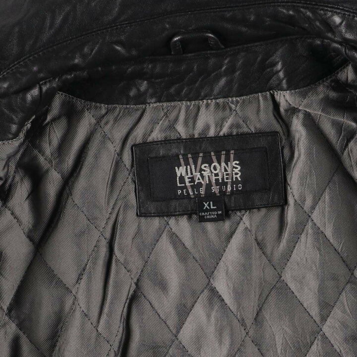 楽天市場】古着 ウィルソンズレザー WILSONS LEATHER PELLE STUDIO  