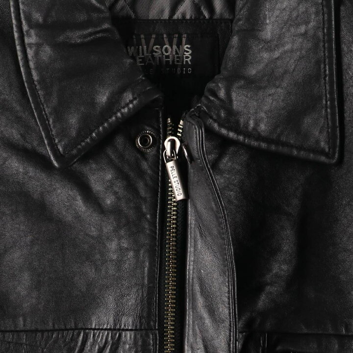 楽天市場】古着 ウィルソンズレザー WILSONS LEATHER PELLE STUDIO  