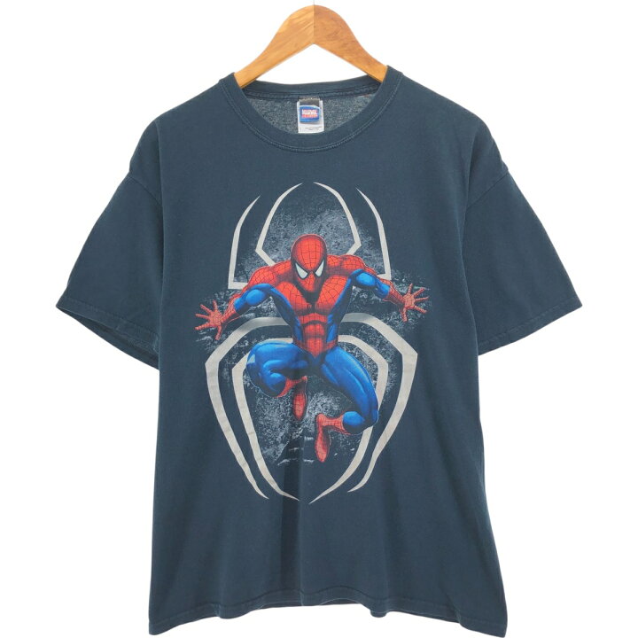 楽天市場】古着 SPIDER MAN スパイダーマン 映画 ムービーTシャツ  