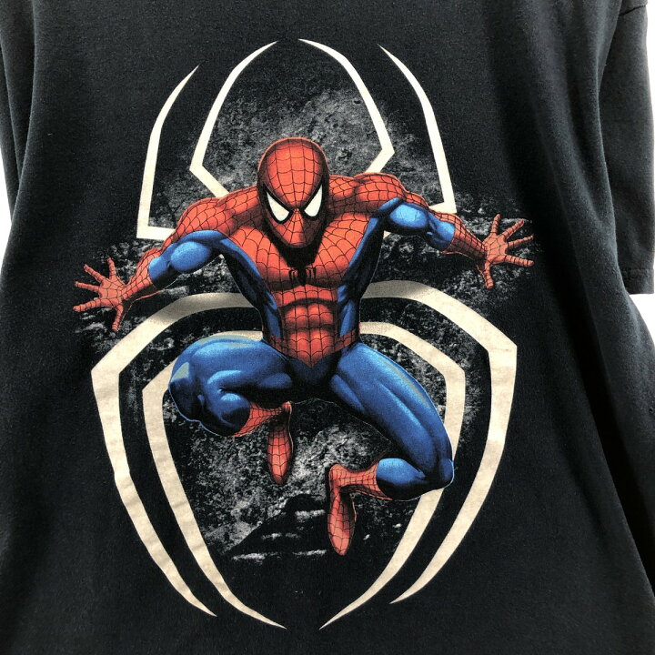 楽天市場】古着 SPIDER MAN スパイダーマン 映画 ムービーTシャツ  