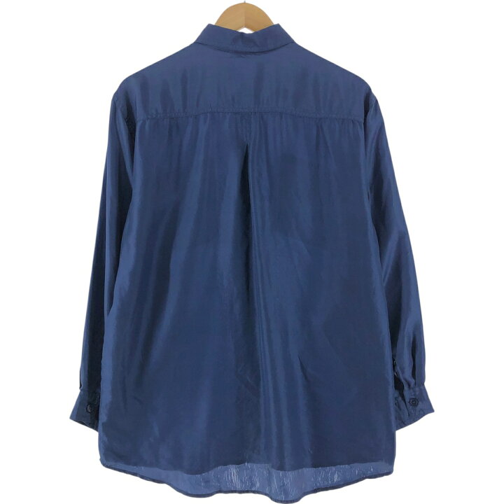 楽天市場】古着 Silks Able 長袖 シルクシャツ レディースM相当 