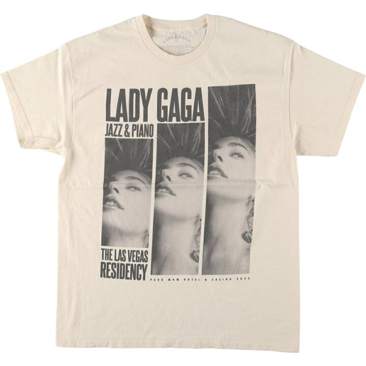 楽天市場】古着 LADY GAGA レディーガガ バンドTシャツ バンT メンズL 