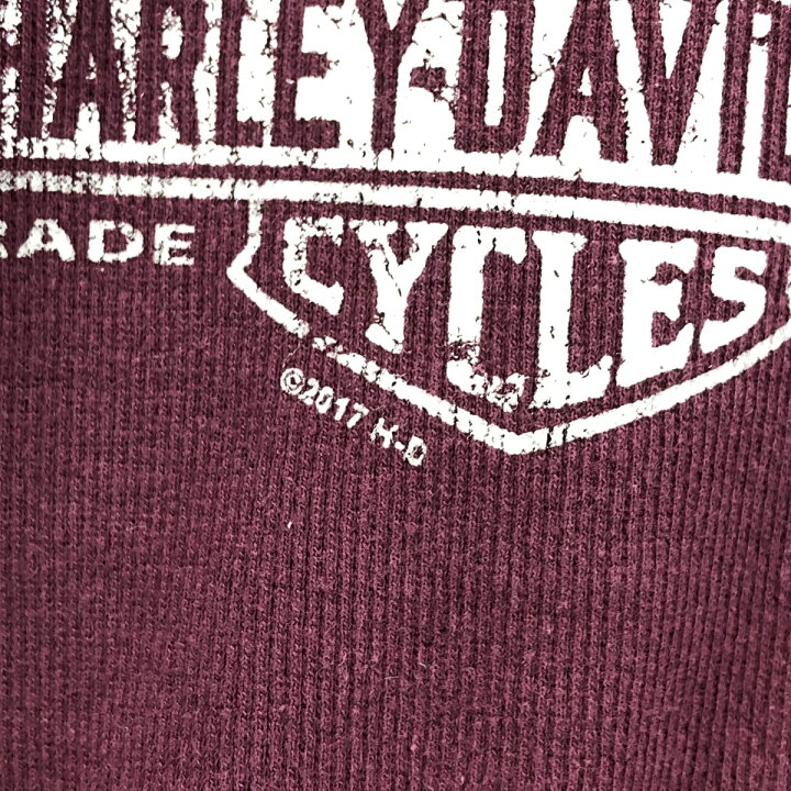 楽天市場】古着 ハーレーダビッドソン Harley-Davidson Vネック ロング  